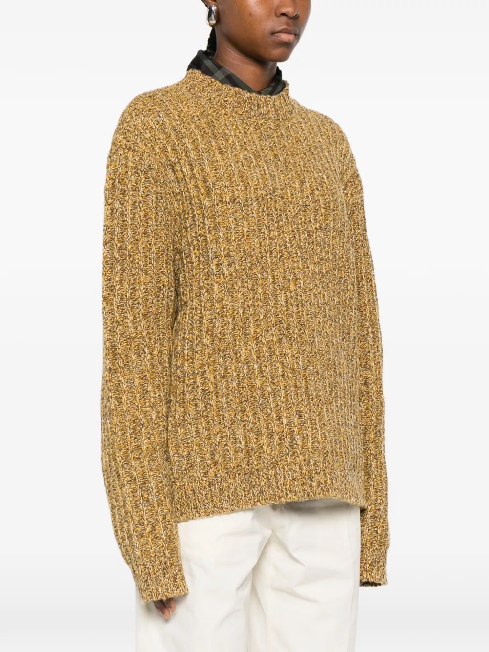  Séfr Makaya Ribbed Sweater - Brown 