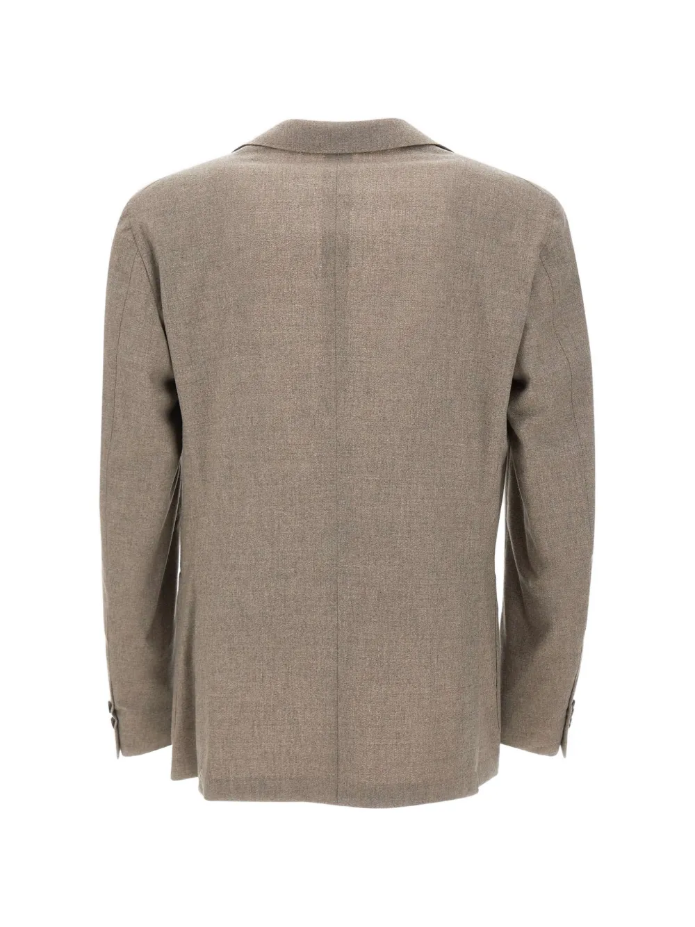 Corneliani Blazer met smalle revers en twee knopen Beige