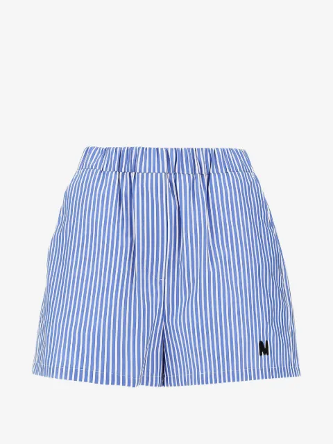 MSGM striped shorts