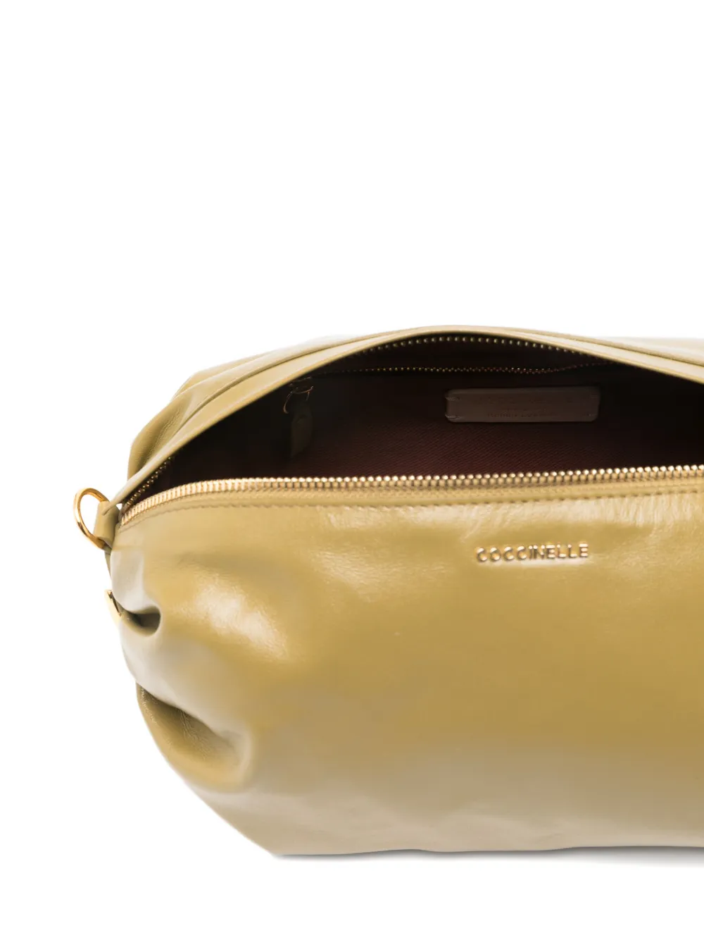 Coccinelle Clutch met kwastje Groen
