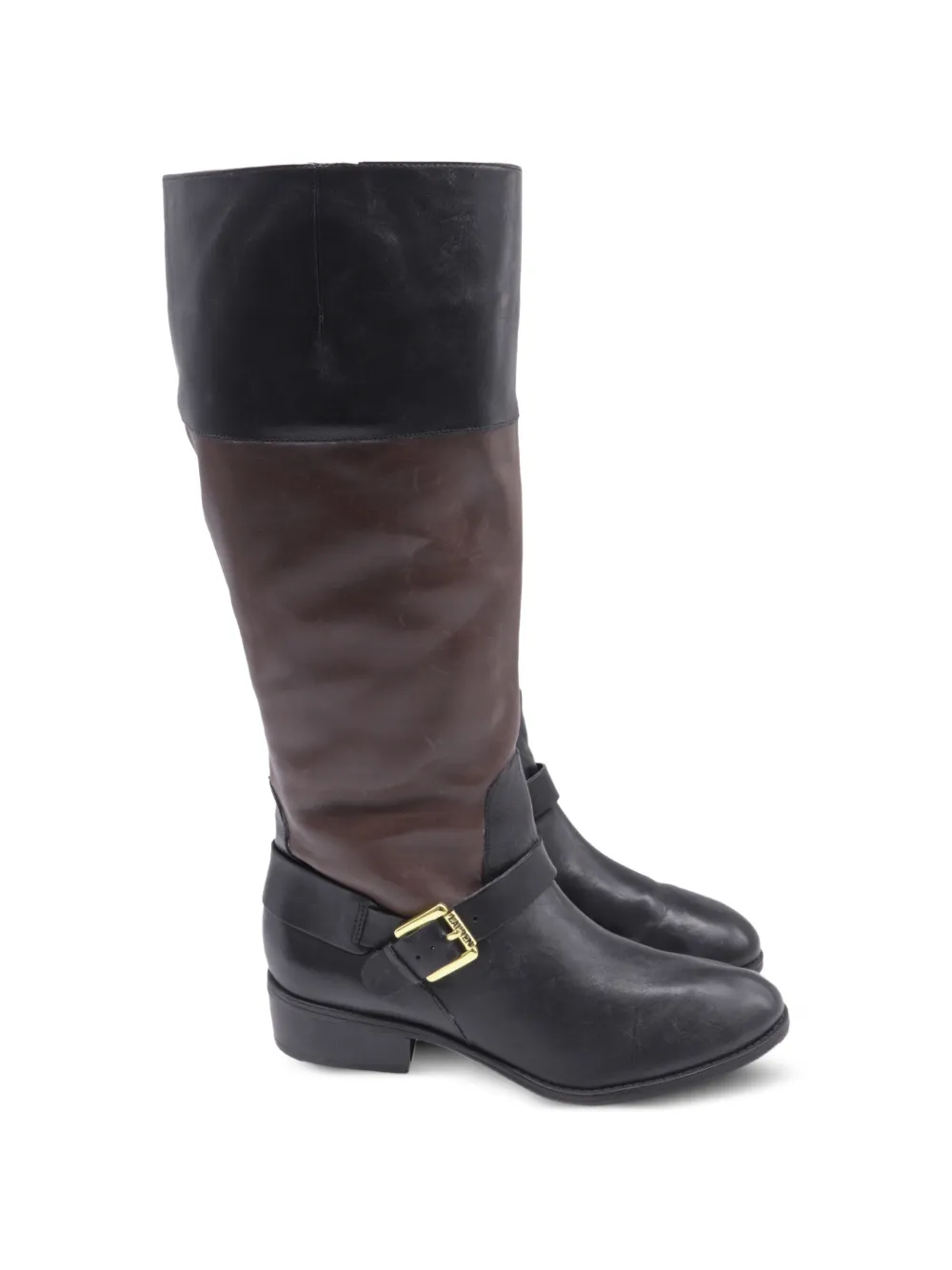 Ralph Lauren Vintage leather boots - Schwarz