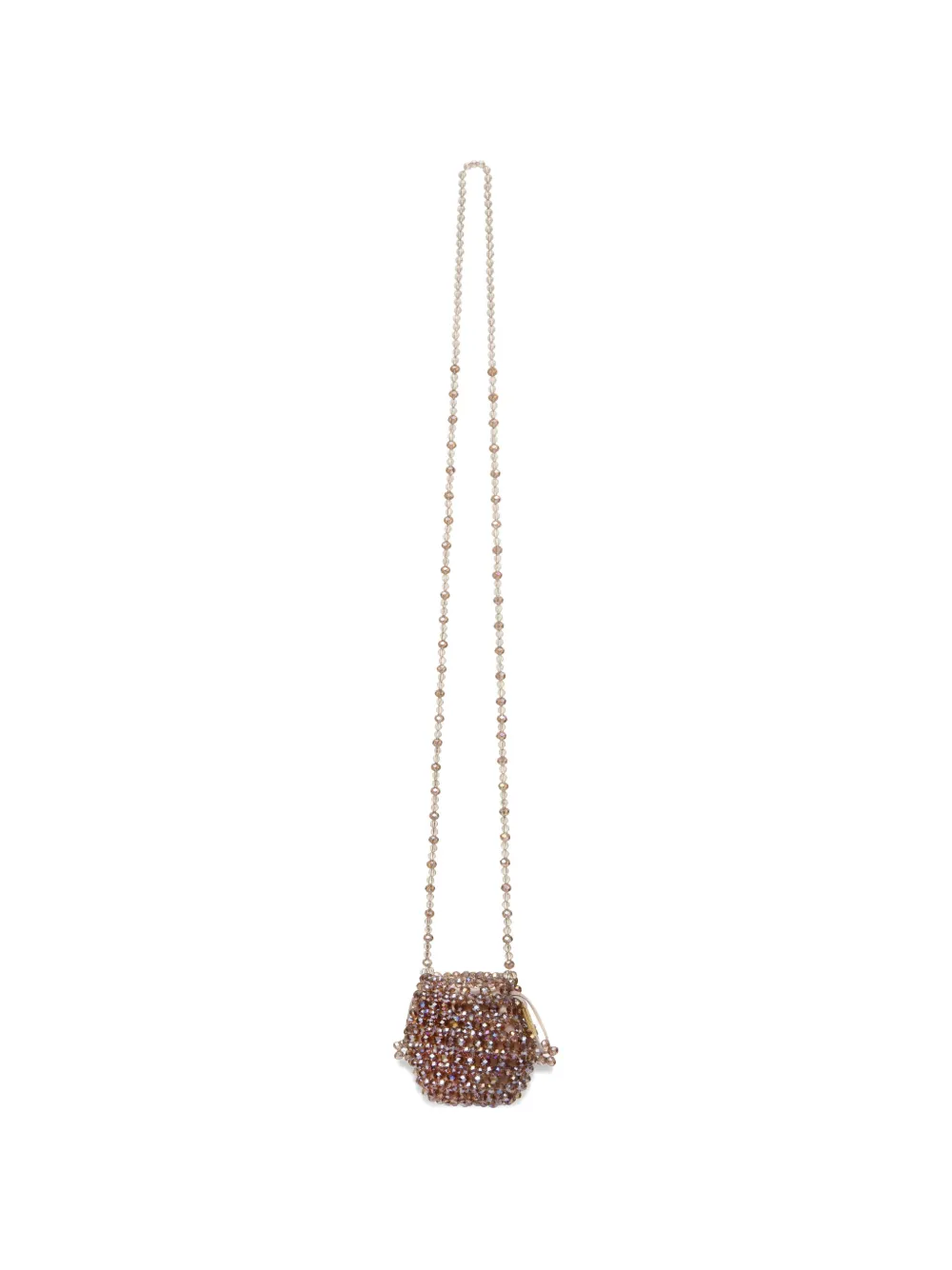 0711 Thea crossbodytas met kralen Roze