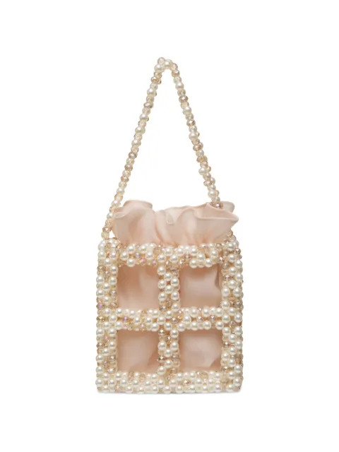 0711 Tekla beaded bucket bag