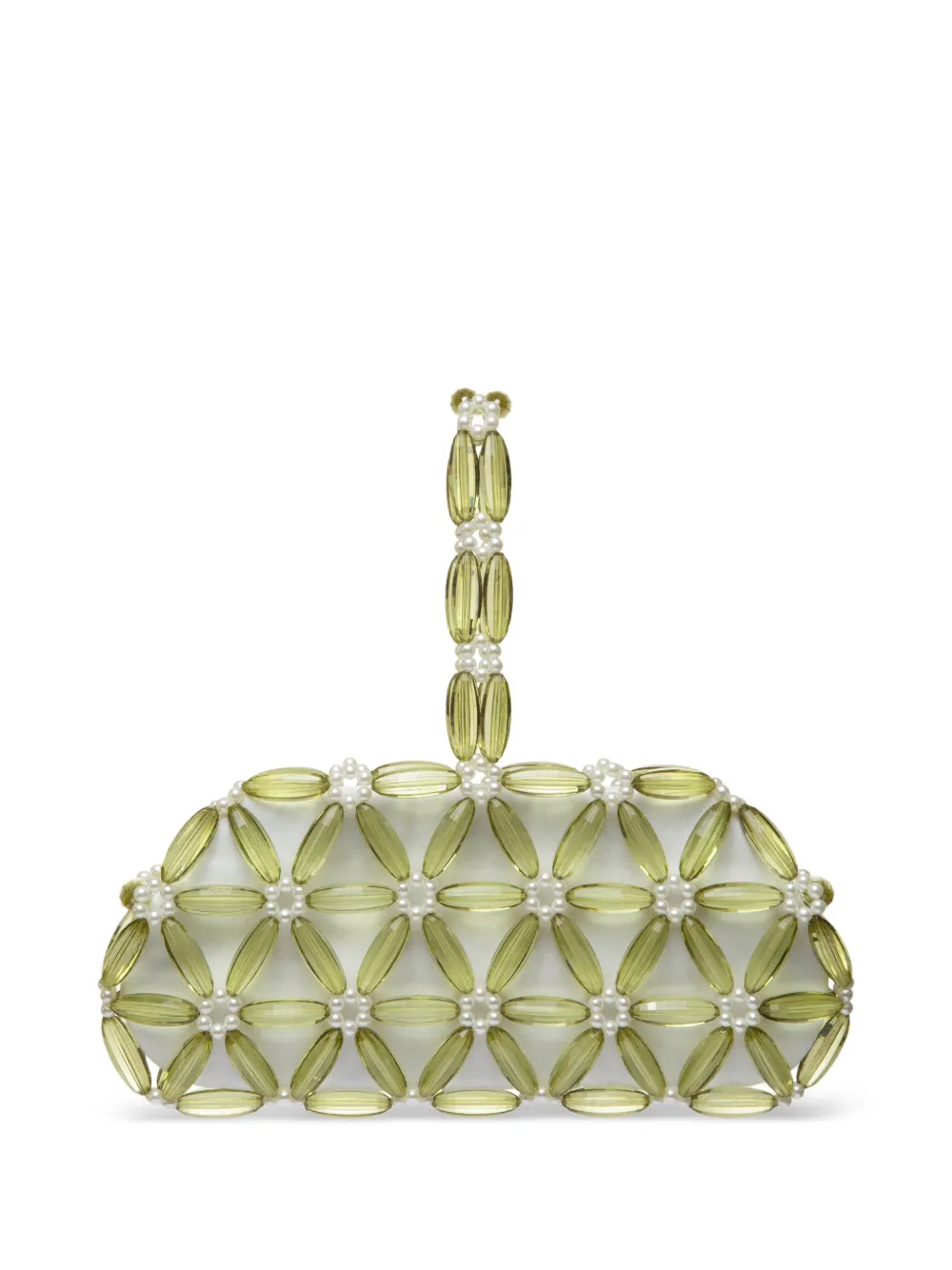 0711 Borsa tote Tebea - Verde