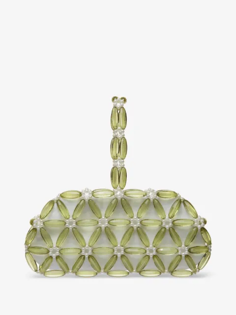 0711 Tebea beaded tote bag