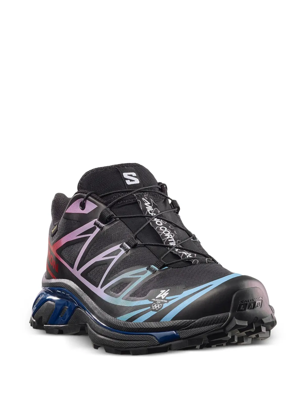 Salomon Milano Cortina 2026 XT-6 Gore-Tex sneakers Zwart