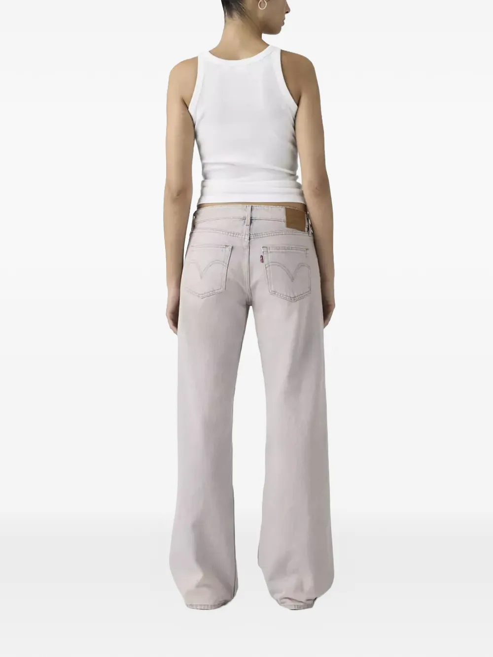 Levi's Jeans met roosprint Blauw