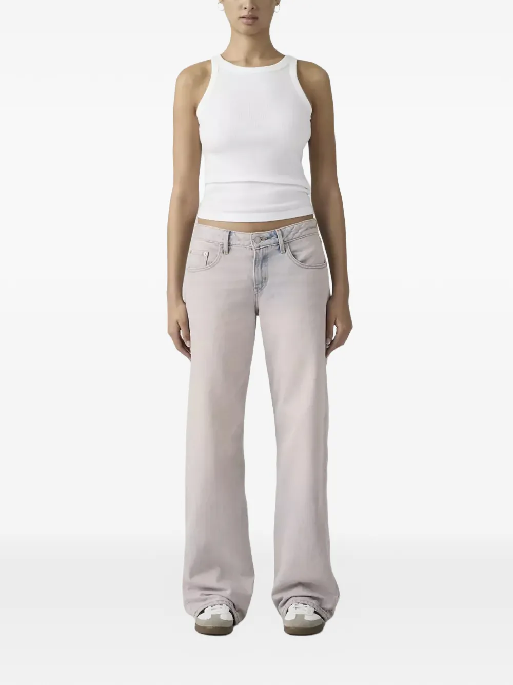 Levi's Jeans met roosprint Blauw