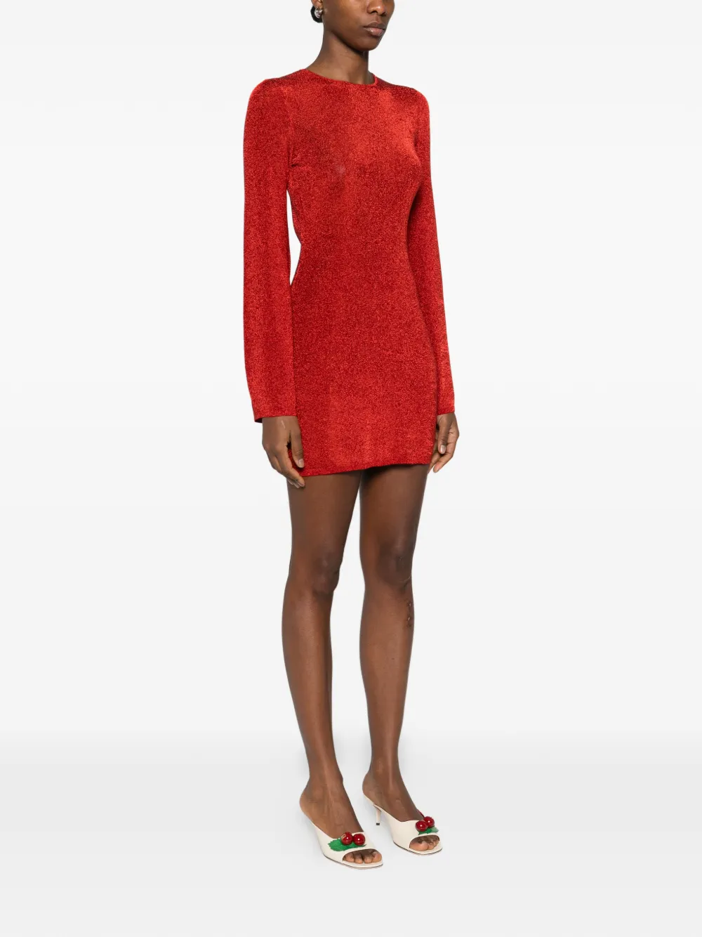  Ba&sh Flared-sleeve Mini Dress 