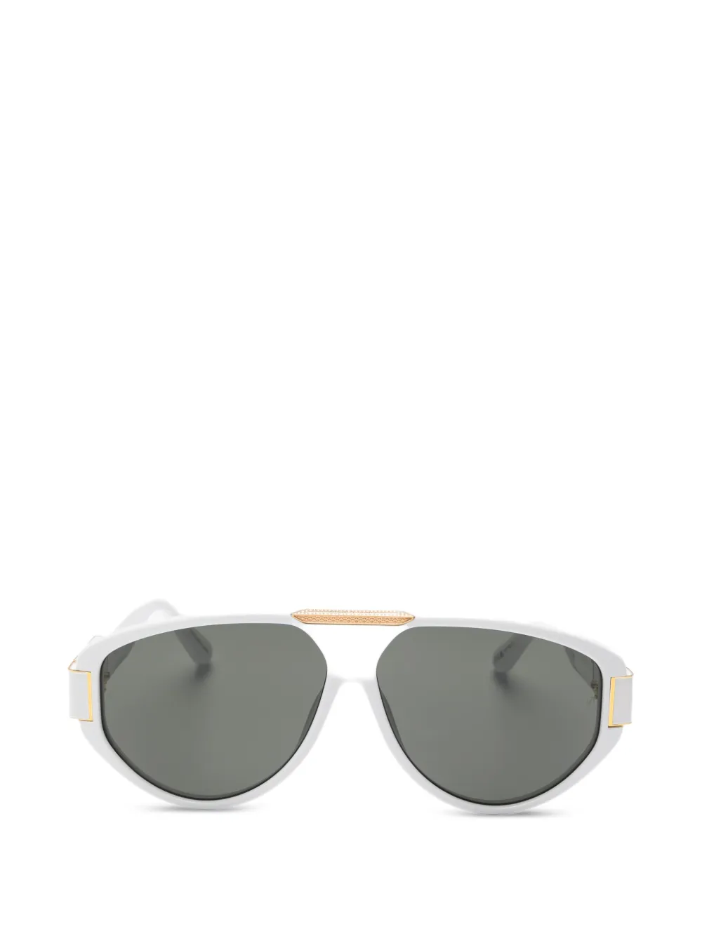 Linda Farrow Occhiali da sole Rowan - Bianco