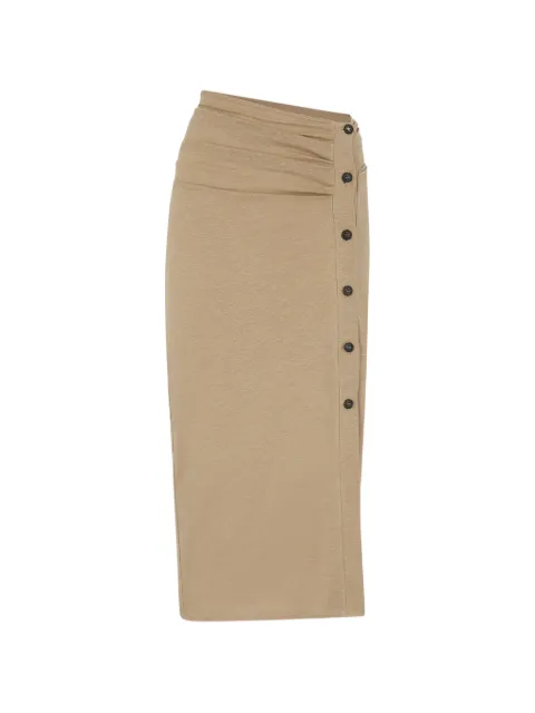 The Attico falda con detalle de botones