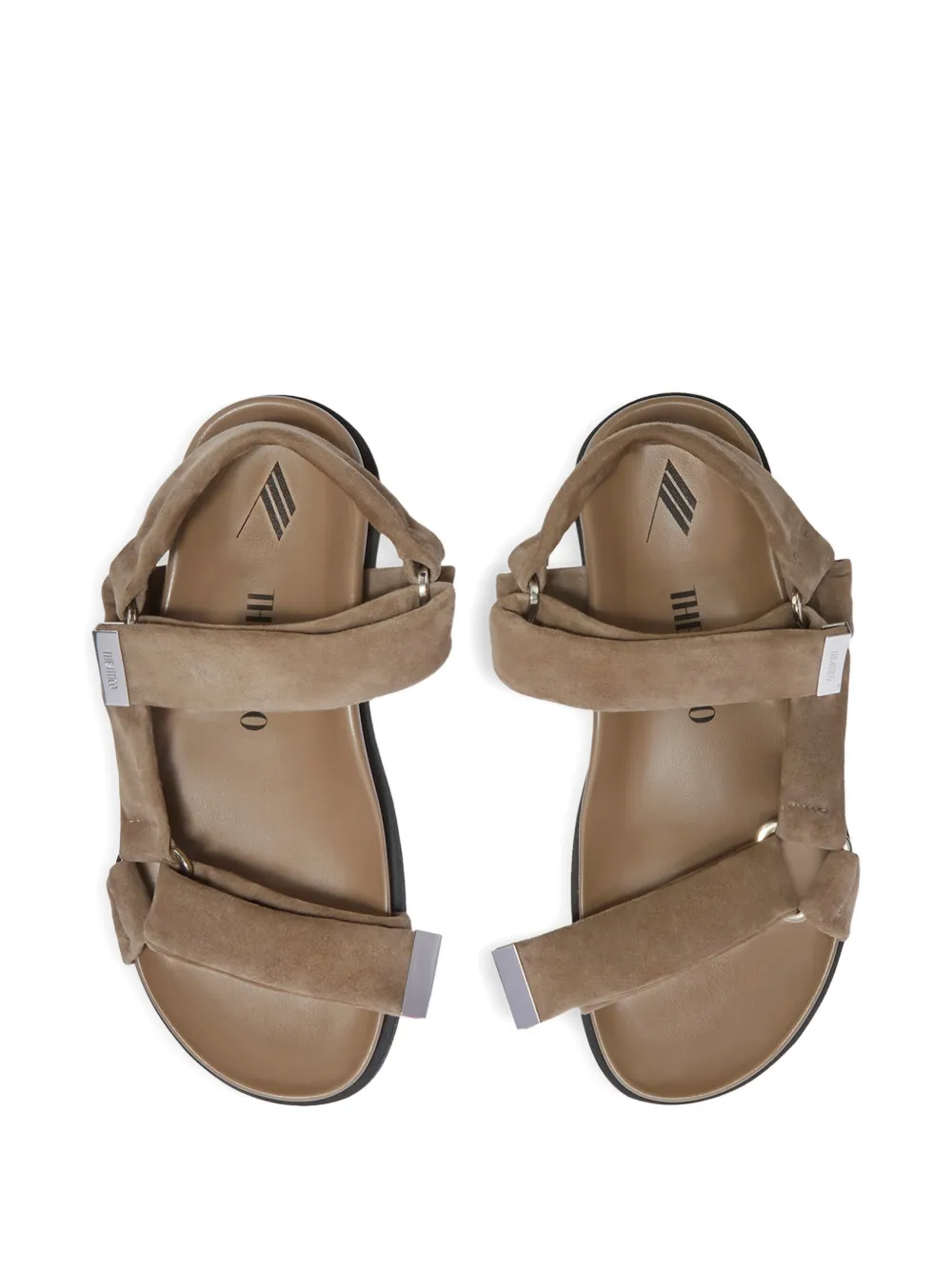 The Attico Salinas sandalen Beige