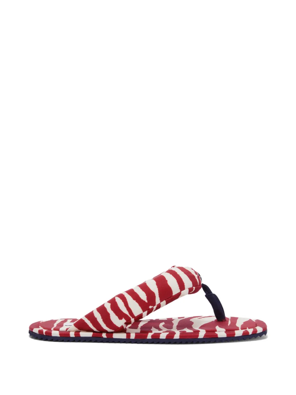 The Attico Indie thong sandals Rood
