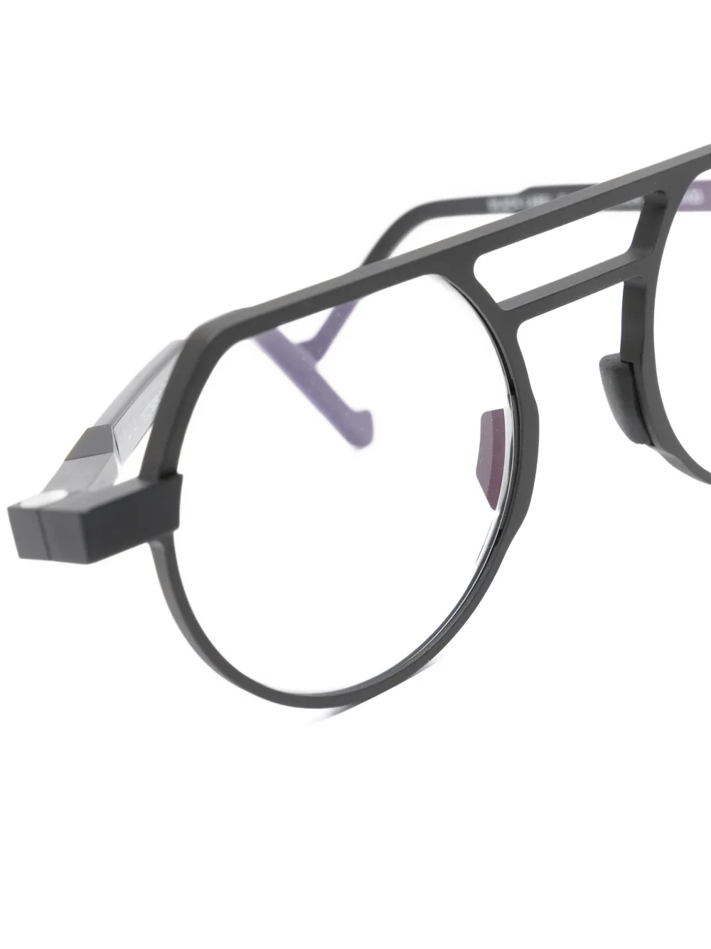  Vava Eyewear Geometric-frame Glasses - Black 