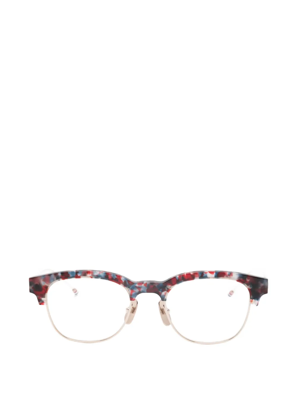 Thom Browne Eyewear Occhiali tondi - Oro