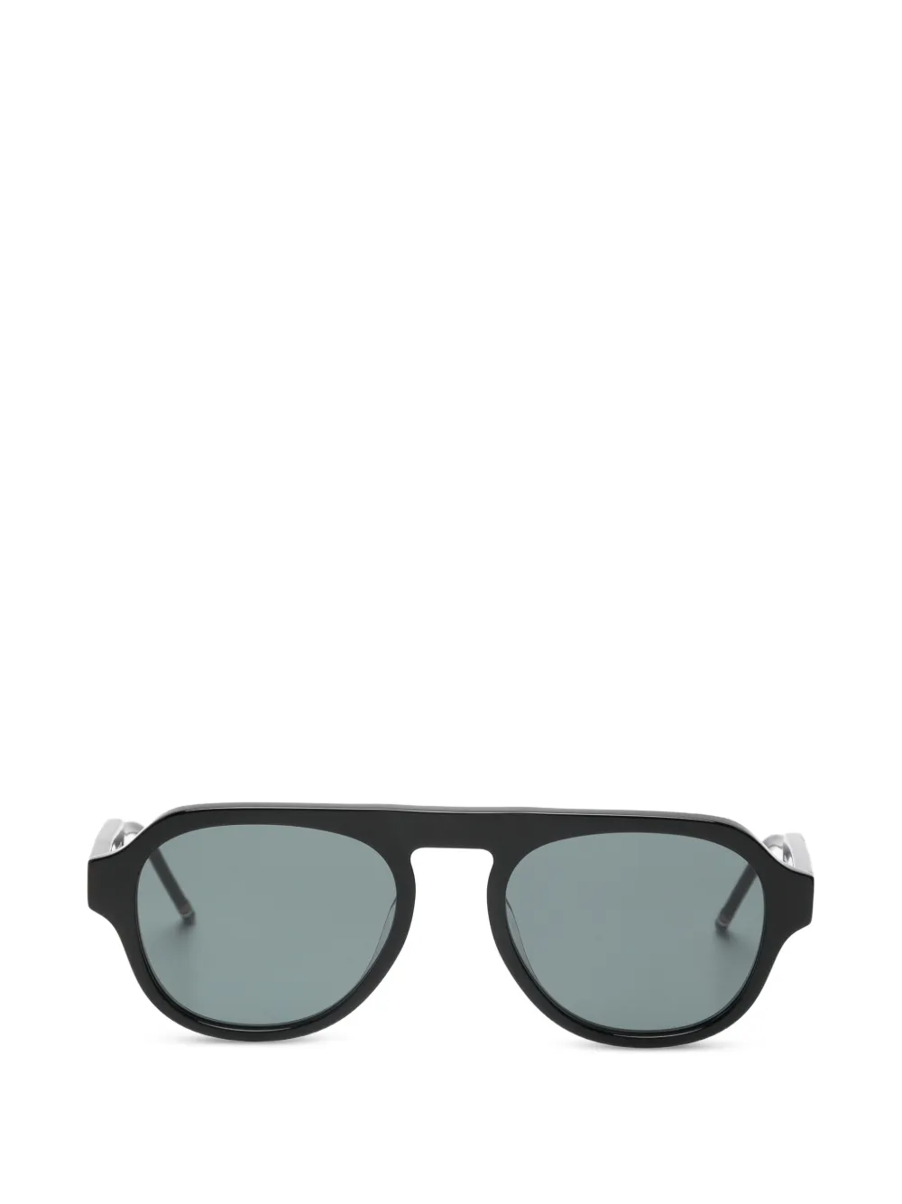 Thom Browne Eyewear Occhiali da sole tondi - Nero