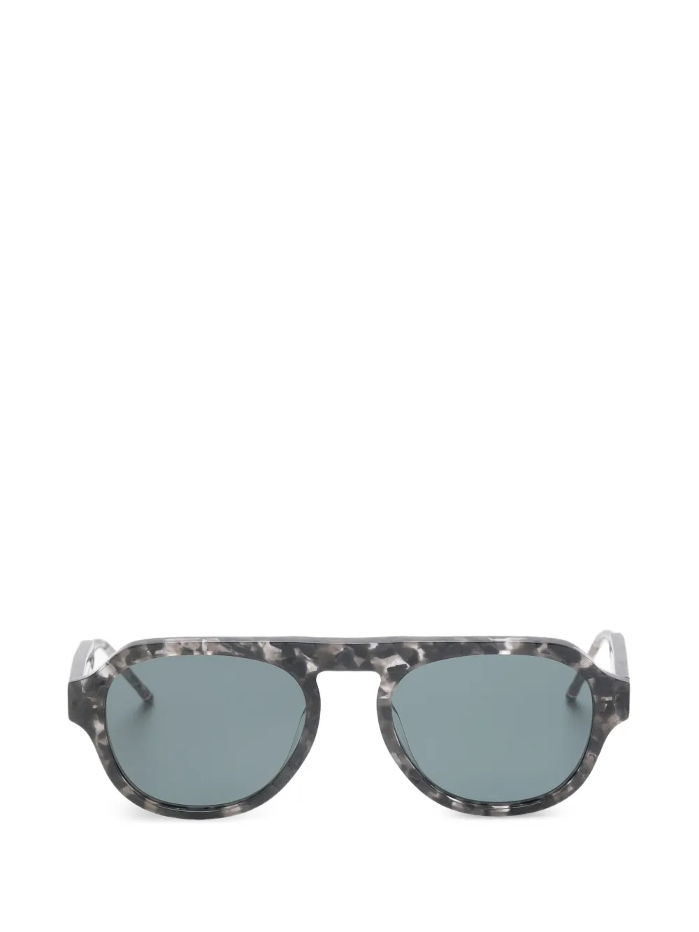 Thom Browne Eyewear Occhiali da sole tondi - Grigio