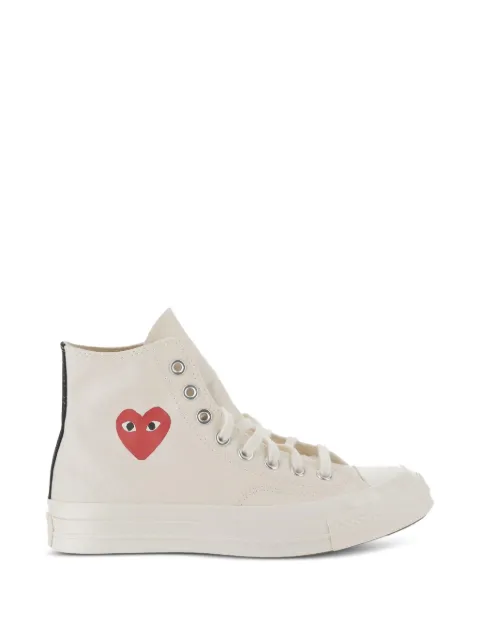 Comme Des Garçons Play x Converse Chuck 70 heart-motif hi-top sneakers