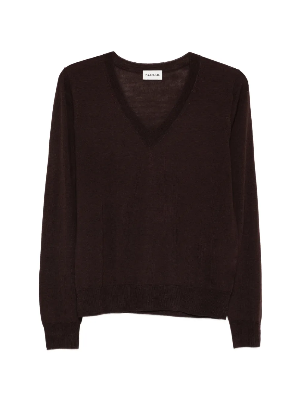 P.A.R.O.S.H. V-neck sweater - Marrone