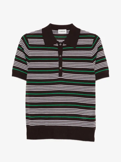 P.A.R.O.S.H. striped polo top