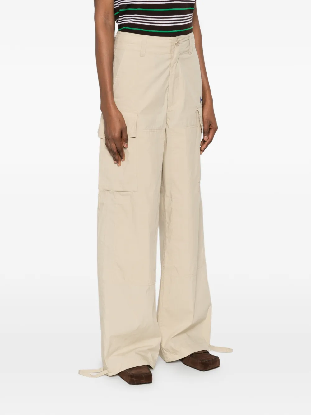 P.A.R.O.S.H. Ninja broek met zak Beige
