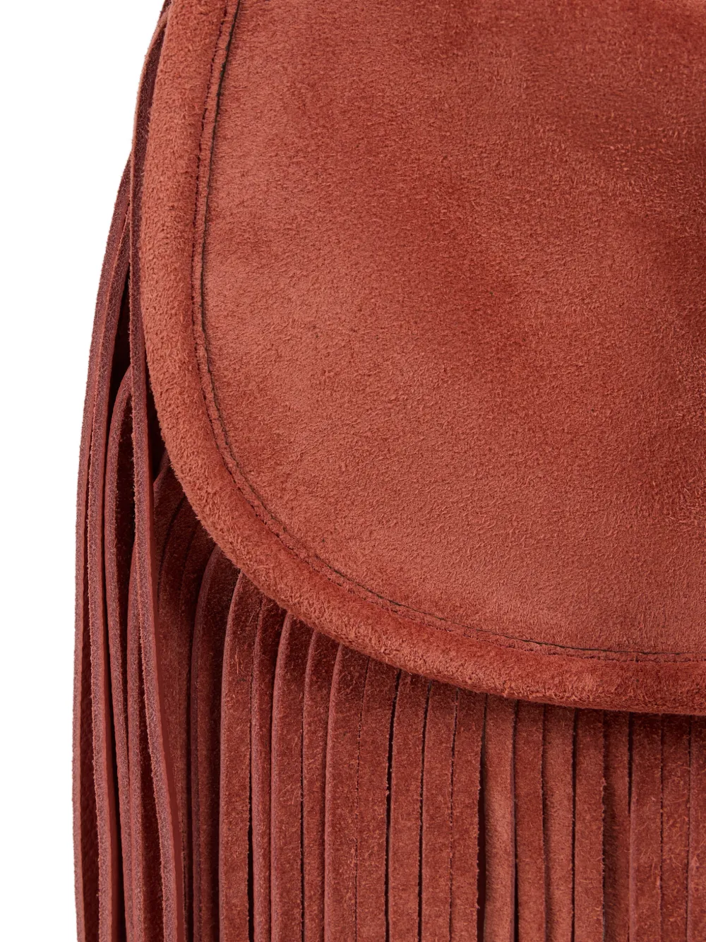 ETRO Pony tas met franjes Rood
