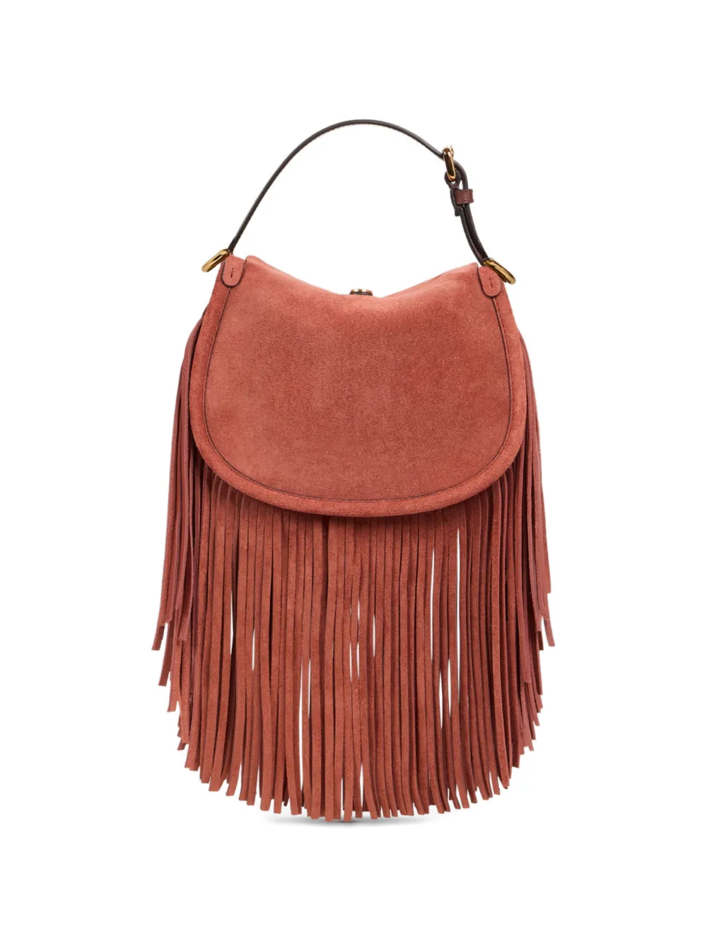 ETRO Pony tas met franjes Rood