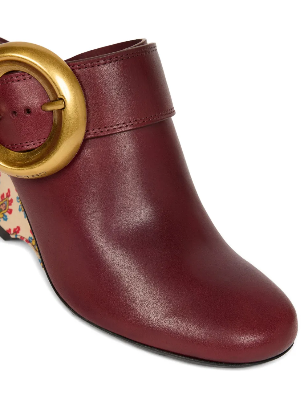 ETRO Muiltjes met paisley-print Rood