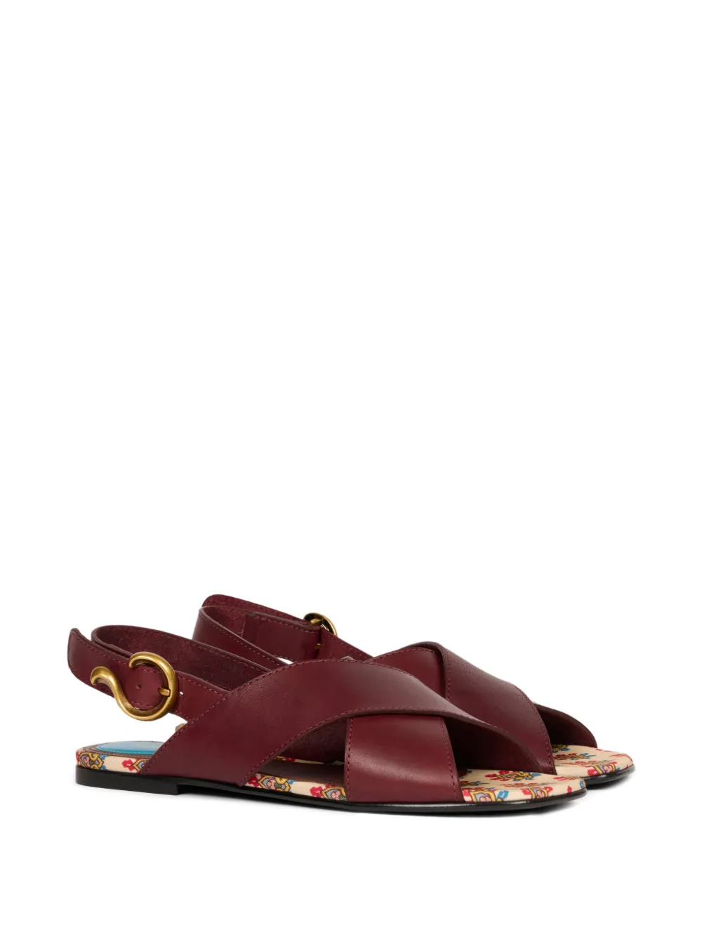 ETRO Leren sandalen Rood