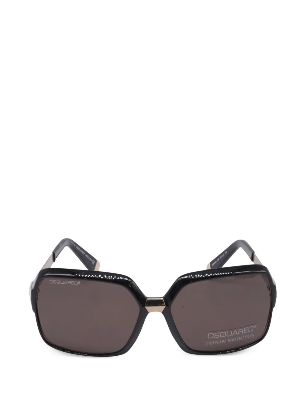 DSQUARED2 oversized geometric sunglasses - Nero