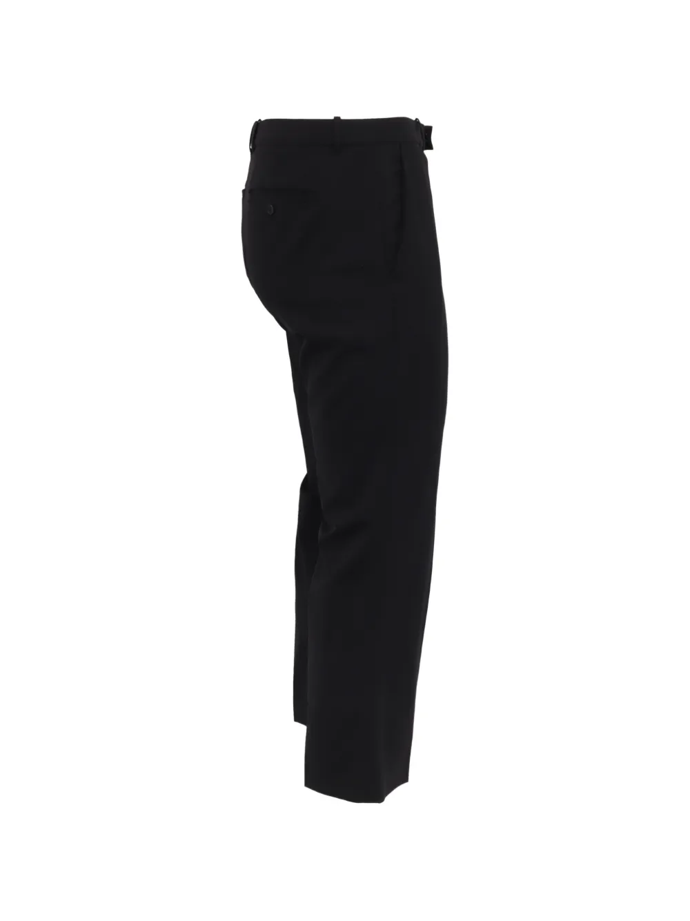  Theory Regular Fit Cropped Trousers - Black 