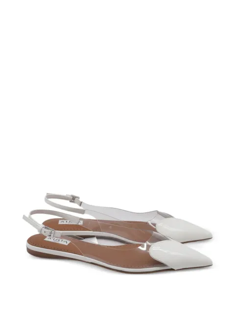 Alaïa Pre-Owned Le Cœur heart slingback ballet flats