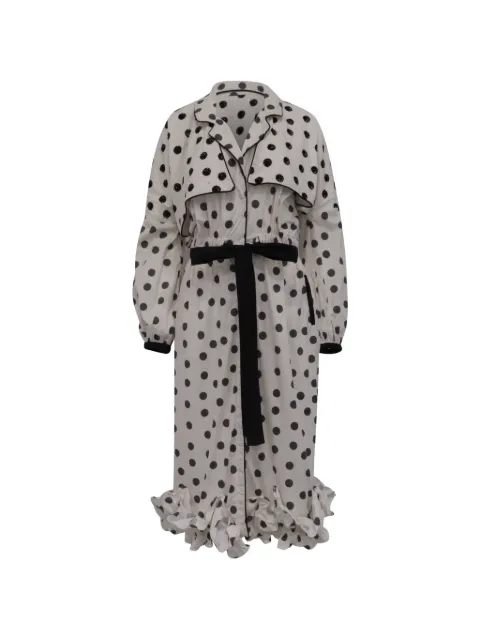 Johanna Ortiz polka dot midi dress