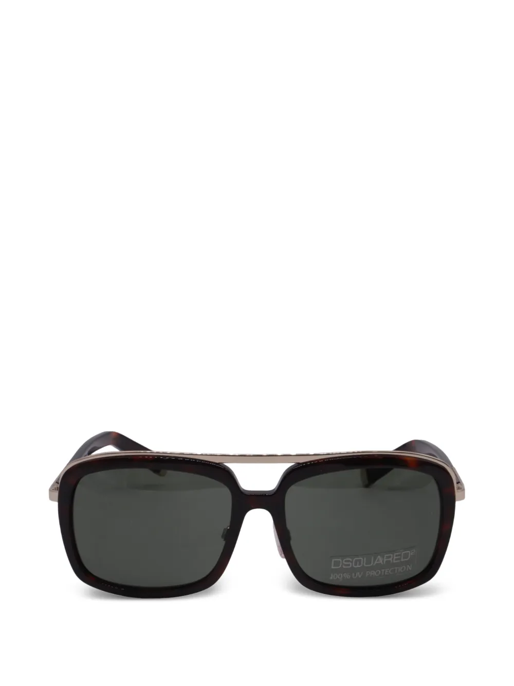 DSQUARED2 tortoiseshell pilot sunglasses - Marrone
