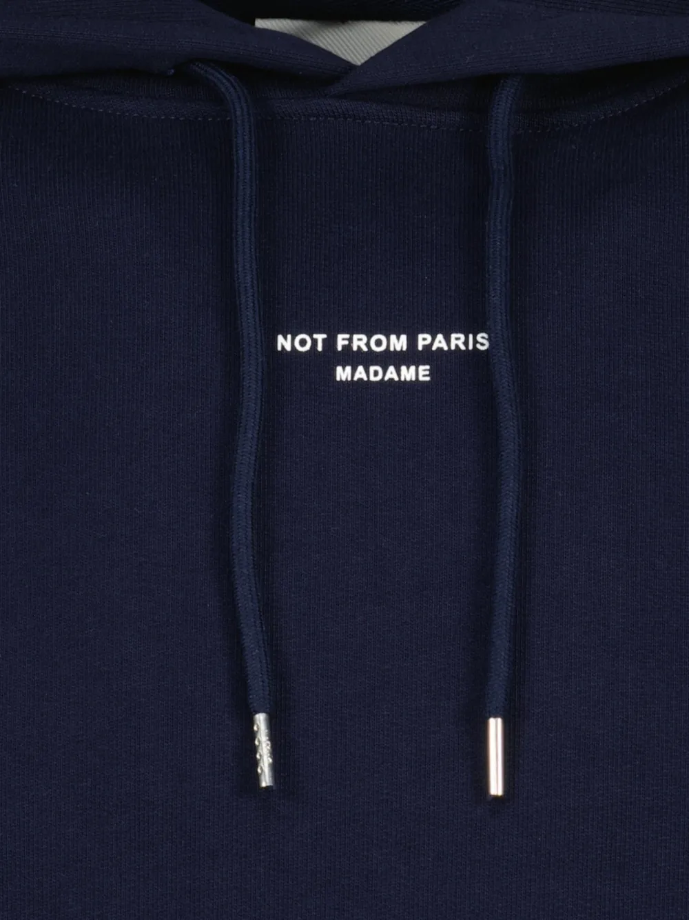 Slogan-Detail Hoodie