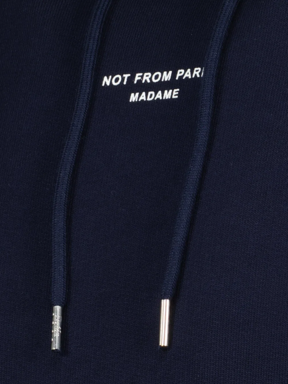Slogan-Detail Hoodie