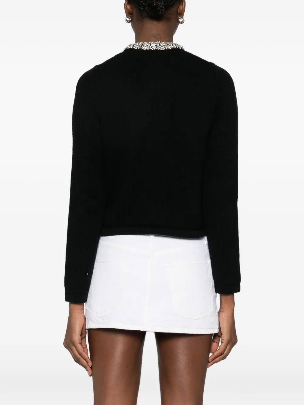 Trim-Embellished Cardigan