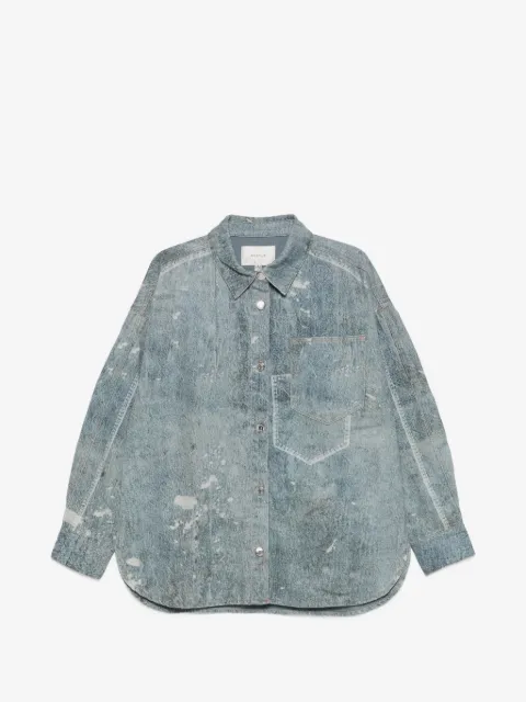 Gestuz printed pocket shirt