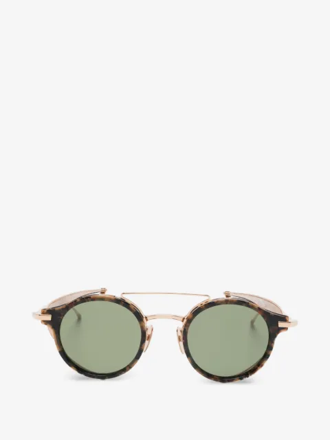 Thom Browne Eyewear lentes de sol con armazón redonda