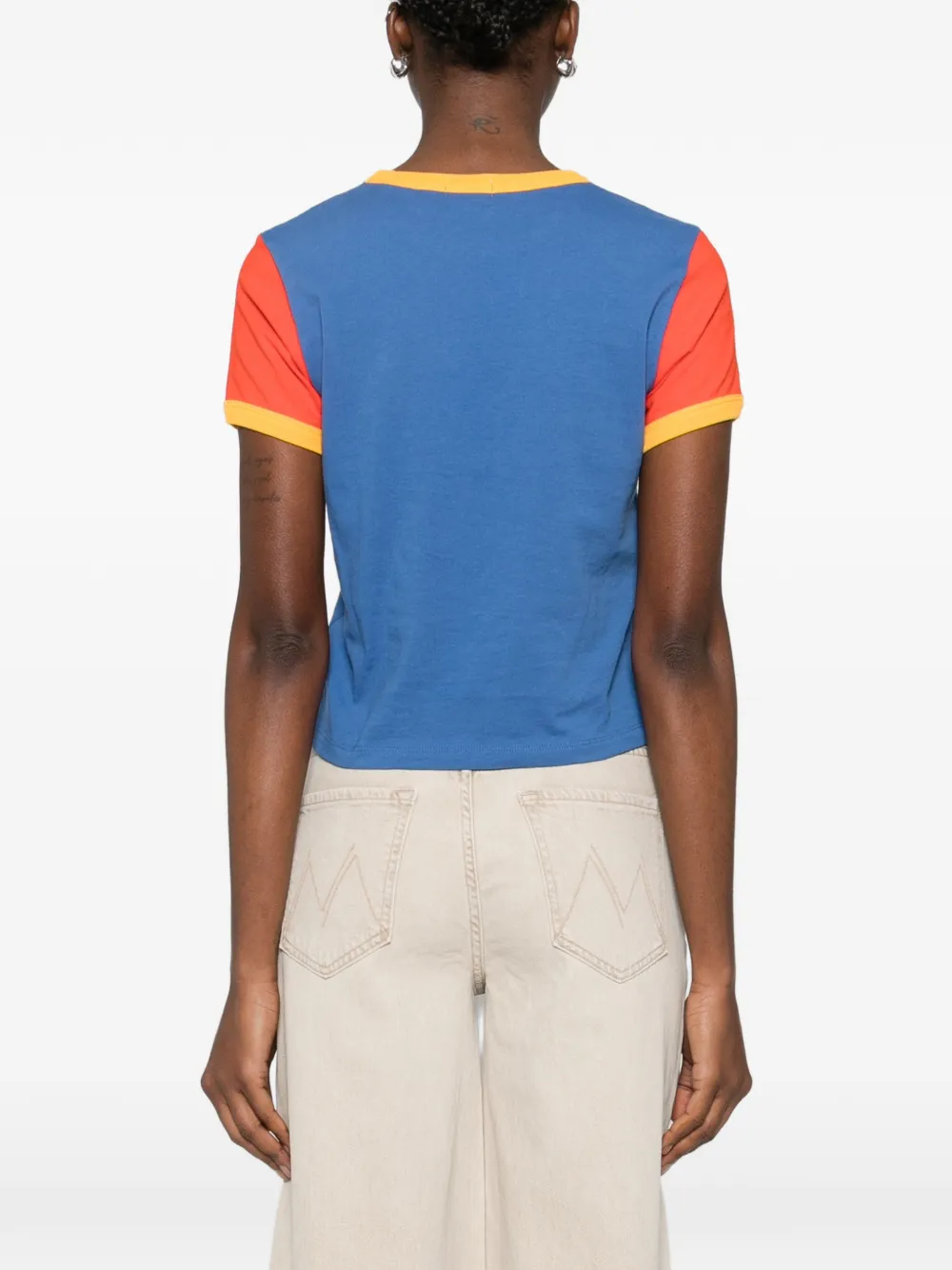 The Itty Bitty Ringer Short-Sleeve Text-Print T-Shirt