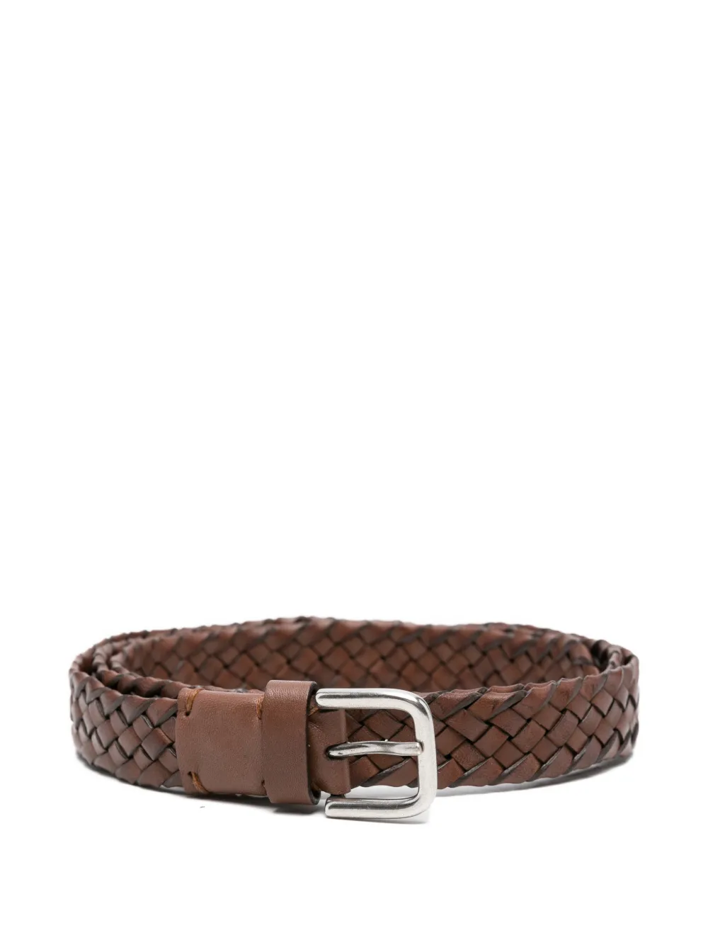 P.A.R.O.S.H. woven leather belt - Marrone