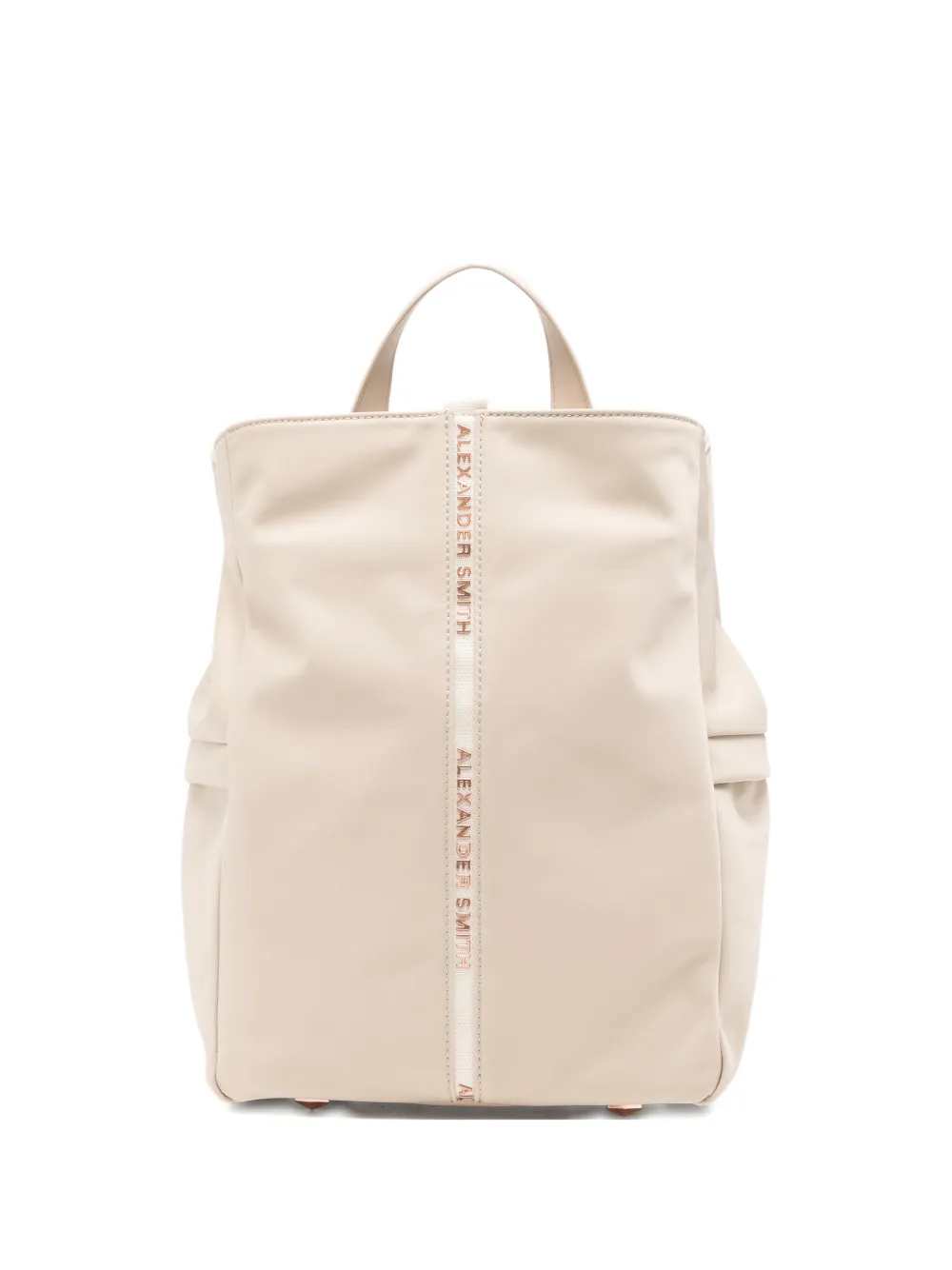 Alexander Smith Daisy logo-detail backpack - Toni neutri