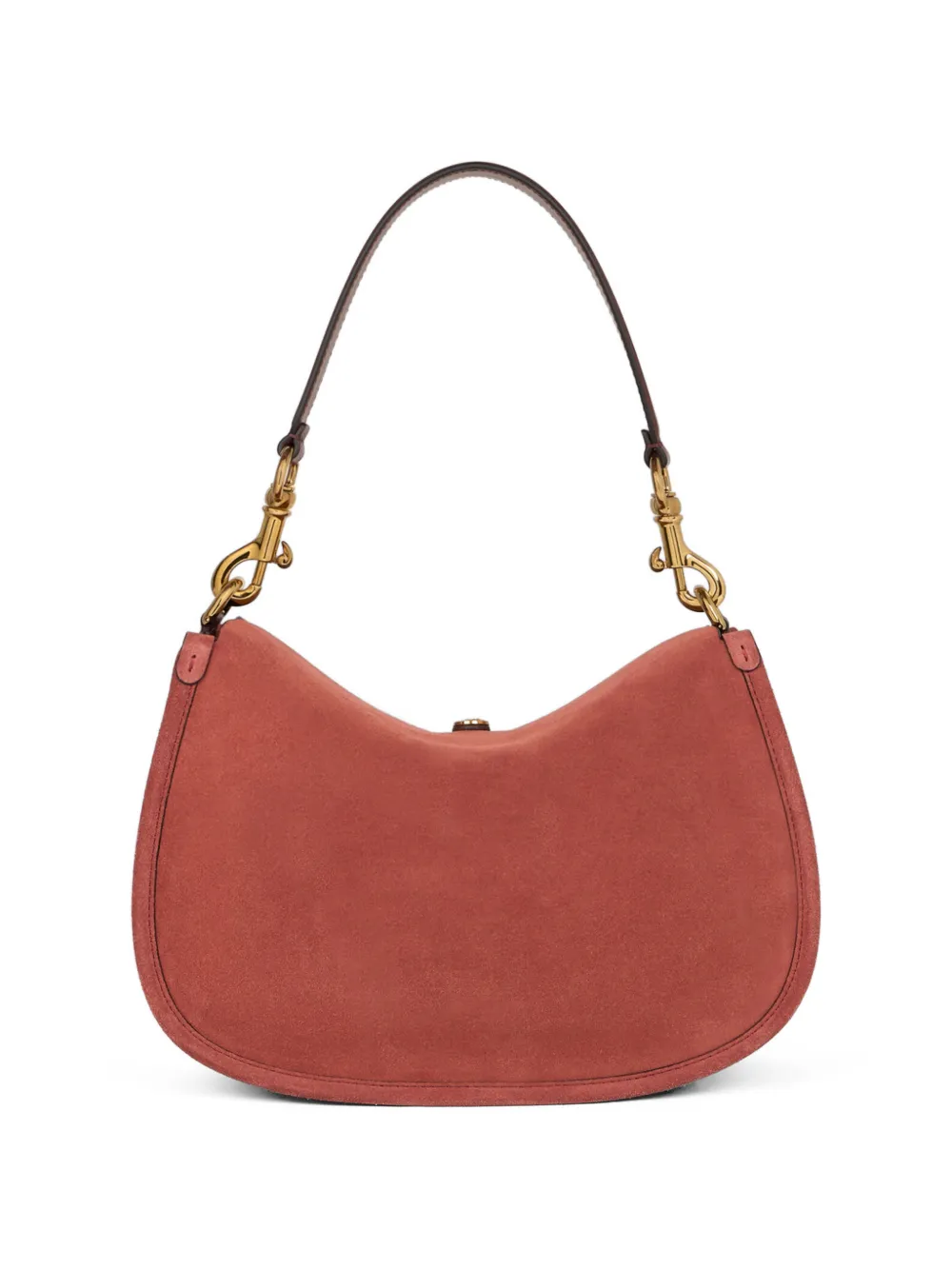 ETRO Medium Pony suède tas Rood
