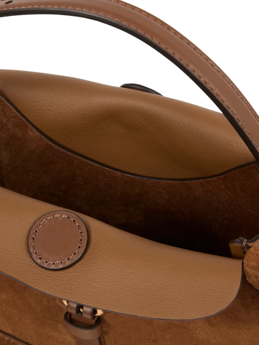 ETRO Pony kleine schoudertas met franje Bruin