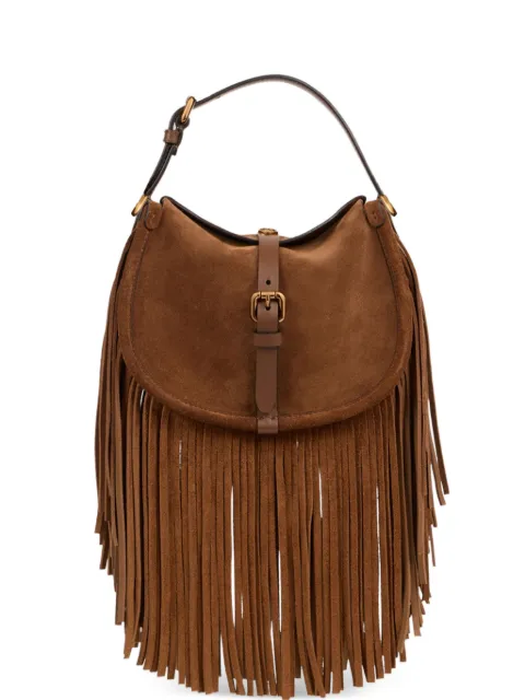 ETRO small Pony fringes shoulder bag