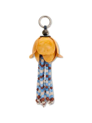 Prada Parrot Charm Keyring | Blue | FARFETCH