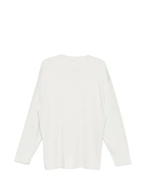 LEMAIRE patch-pocket long-sleeve T-shirt | White | FARFETCH