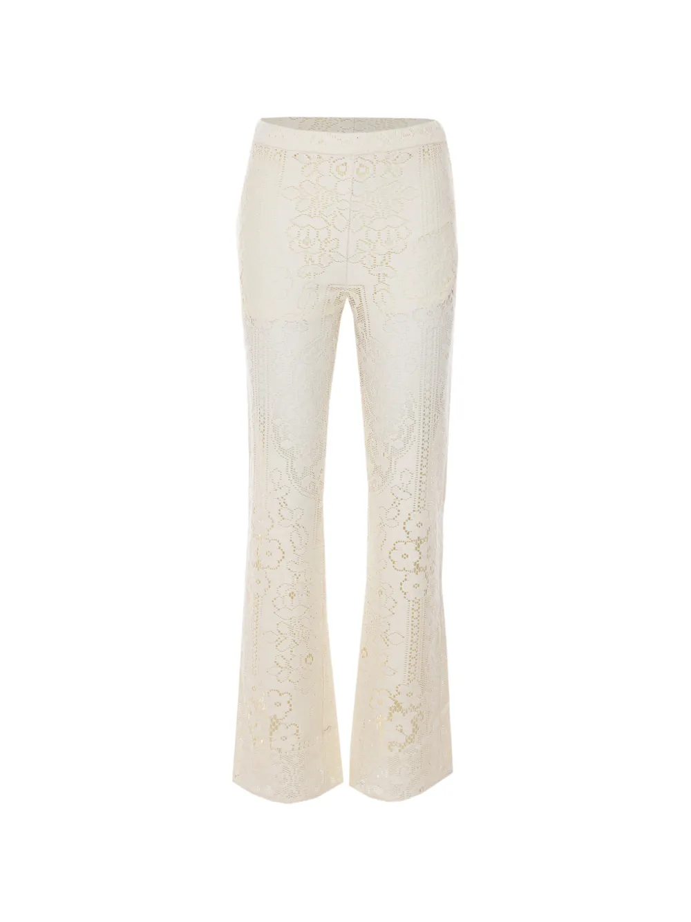 Sea Arianna lace detail trousers - Bianco