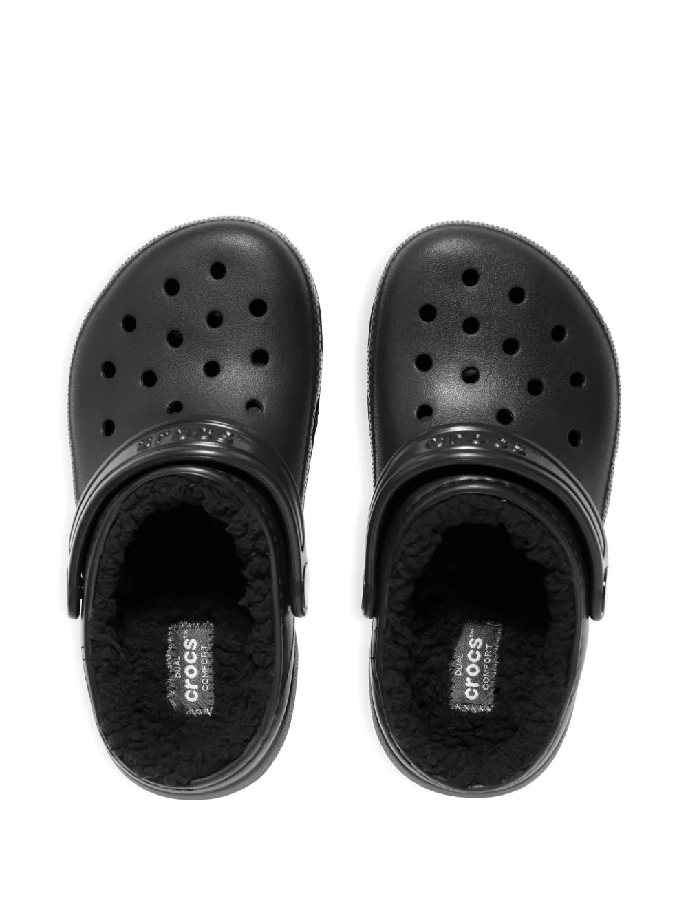 Crocs Kids Sandalen met afwerking Zwart