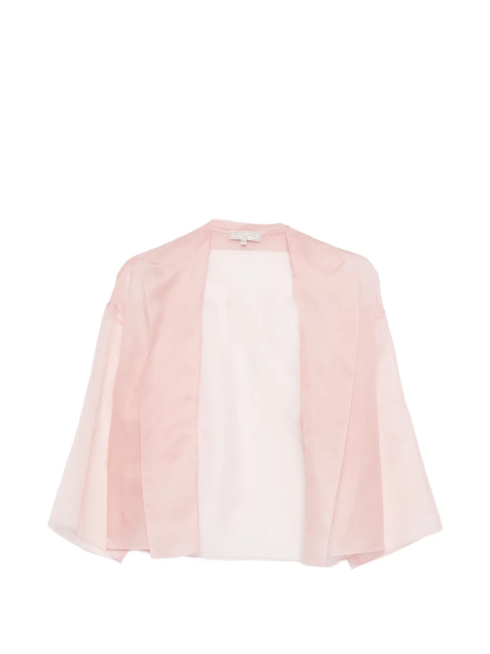 Antonelli open-front cropped jacket - Rosa